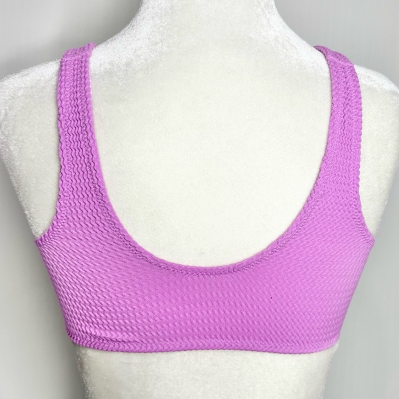 VS Pink Berry Gelato Ribbed Bikini Top - Picture 8 of 9